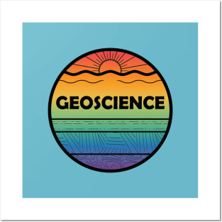 Gay Pride Geoscience Cross Section Posters and Art